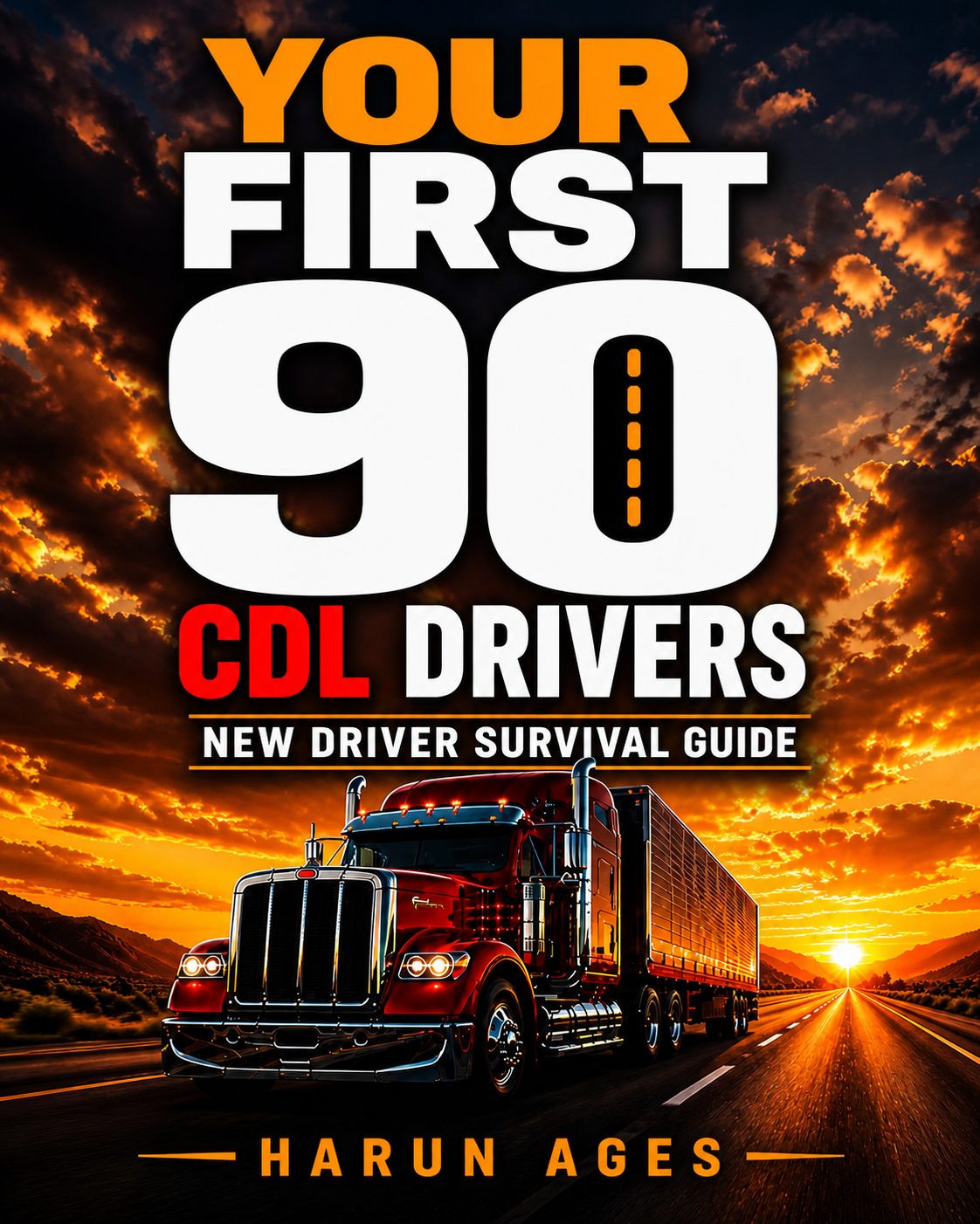 Your First 90 — Beginner CDL Survival Guide by Harun Ages